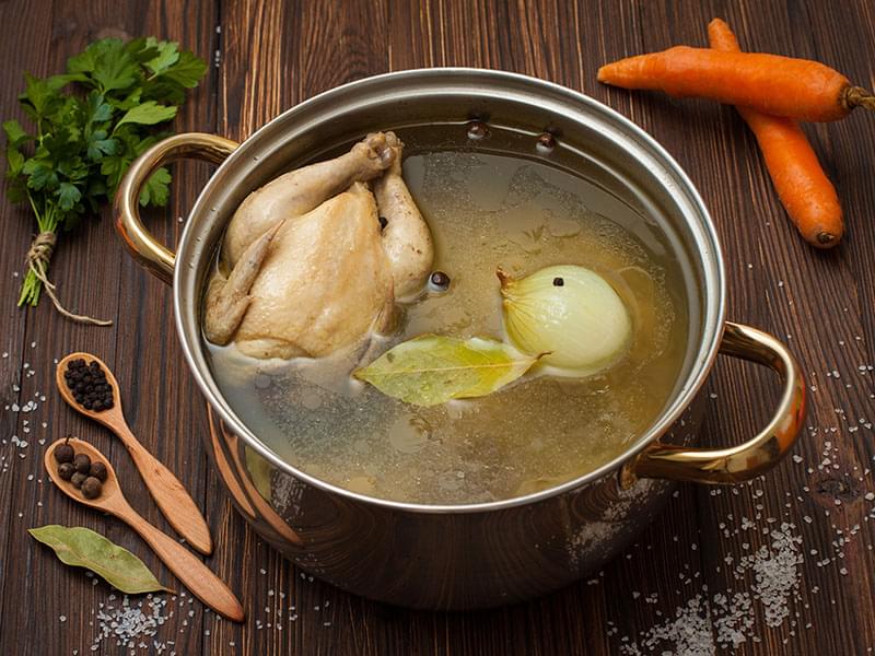 Healthy Recipe - Low Calorie Boiled Chicken